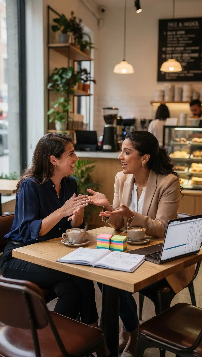 Professional business solutions illustration